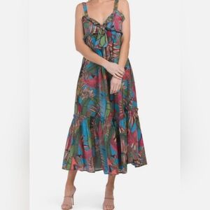Farm Rio tropical maxi dress